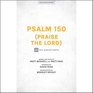Psalm 150 (Praise the Lord) SATB choral sheet music cover Thumbnail